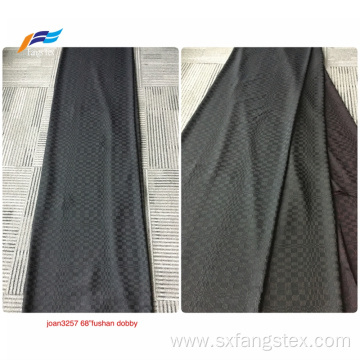 polyester rayon fabric fushan rayon stripe dobby fabric